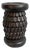 Vintage Small Bamileke Feather Wood Stool For Sale