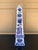 Blue Late 20th Century Neoclassical French Country Porcelain Blue and White Obelisk For Sale - Image 8 of 11
