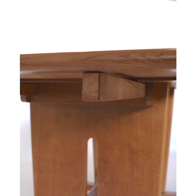 Modern Extendable Dining Table by Bas van Pelt for EMS Overschie, 1930s For Sale - Image 3 of 13