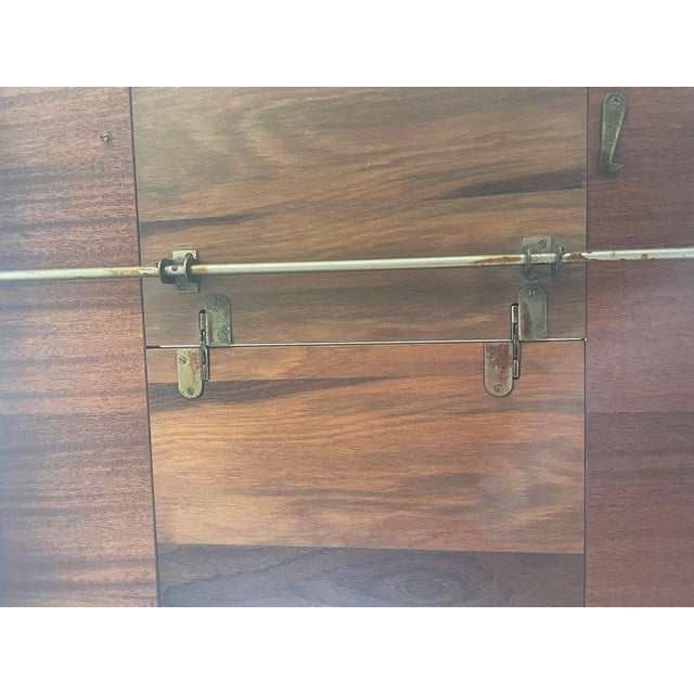 Wood Milan Extendable Dining Table attributed to Louis Van Teeffelen for Wébé, 1960s For Sale - Image 7 of 11