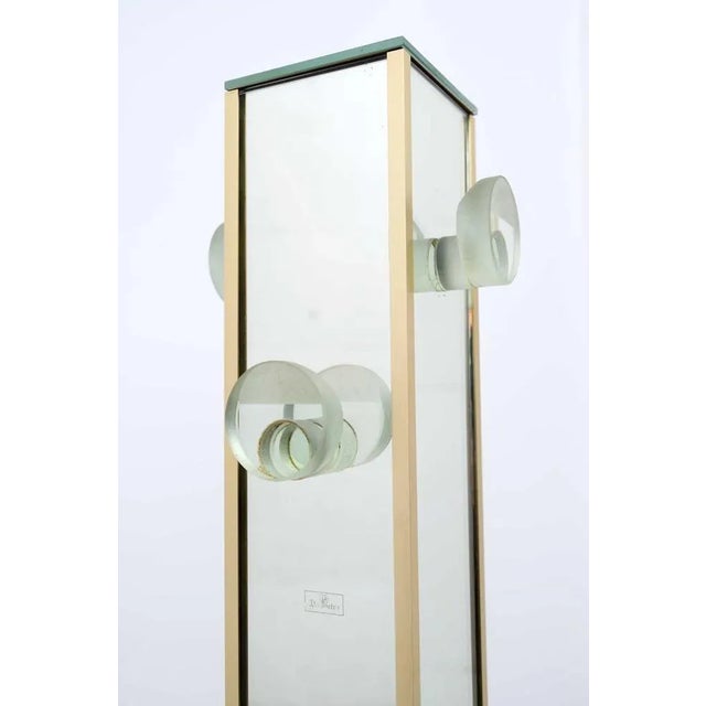 Mid-Century Modern Mirror Hanger, Italy, 1970s For Sale - Image 4 of 8