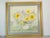 20 Th C Original Oil on Board Sunflower Painting For Sale - Image 4 of 8