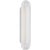 Teline 24" Oval Sconce in Matte White Designer: Kelly Wearstler Finish: Matte White Height: 24" Width: 6" Extension: 4.5"...