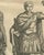 18th Century Montfaucon, Roman Officers in Cuirass and Cloak, 1722, Engraving For Sale - Image 5 of 8