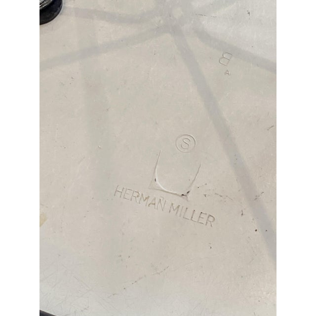 Off-White Vinyl Chair by Charles and Ray Eames for Herman Miller, 1950s For Sale - Image 15 of 15