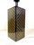 Vintage Table Lamp with Black and Gold Cube Base For Sale - Image 9 of 14
