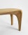 Contemporary Oak Bench Spline by Maxime Goléo For Sale - Image 3 of 12