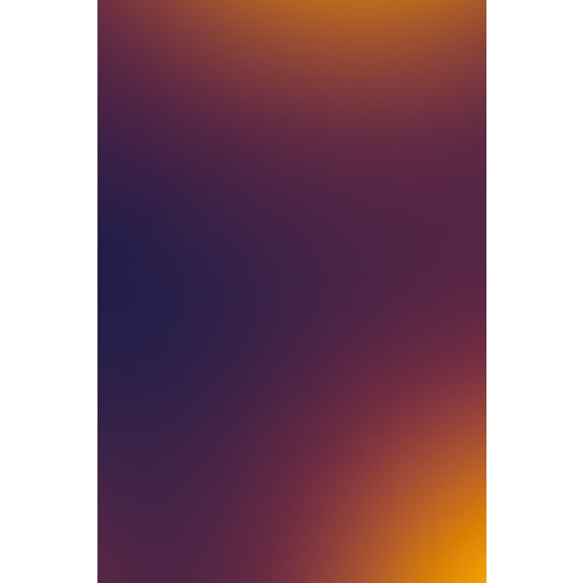 2025, Abstract Ethereal, Limited Edition Giclée Diptych of Reverse Sunsets by Cyd Fontaine- Set of 2 For Sale - Image 4 of 10