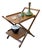 1960’s Teak Bar Cart by Grete Jalk for Poul Jeppesen For Sale