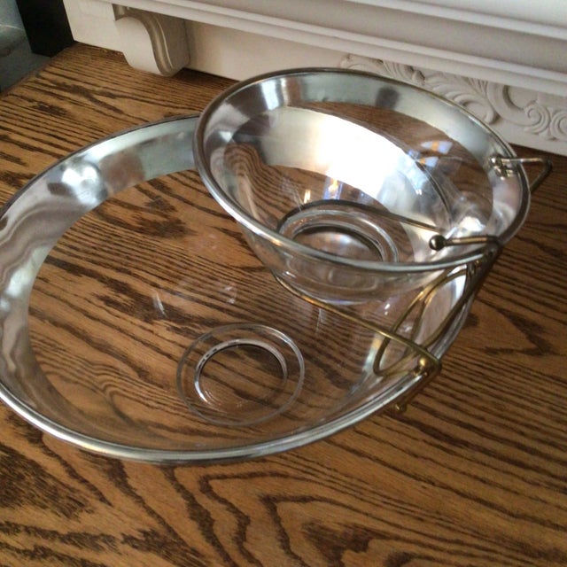Dorothy Thorpe Silver Rim Serving Entertainment Assorted Set of 8 For Sale - Image 12 of 13