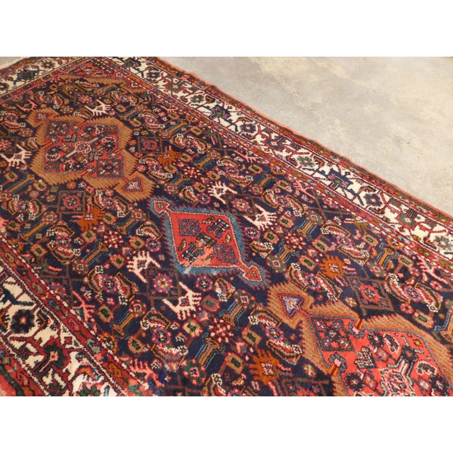 Mid 20th Century Mid 20th Century Hand Knotted Persian Rug For Sale - Image 5 of 11