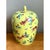 Yellow Vintage Yellow Ceramic Fish Motif Jar For Sale - Image 8 of 12