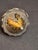 Antique Spinning Top Dreidel, Gilt Silver Filigree, Central Asian Decorative Toy For Sale - Image 4 of 14