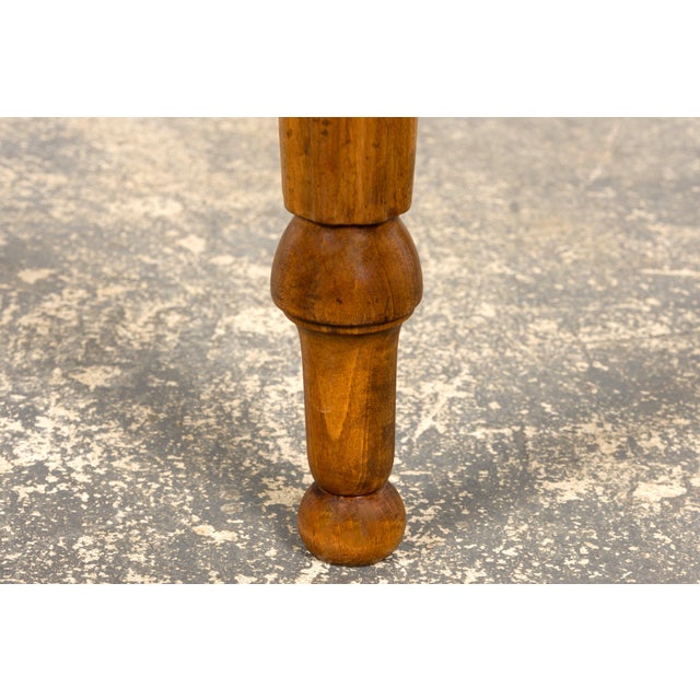 Mid-19th Century French Provincial Cherrywood Farmhouse Table For Sale - Image 11 of 18