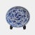 A blue and white, Chinese export for Japanese market, decorative deep platter extensively, front and back, decorated with...