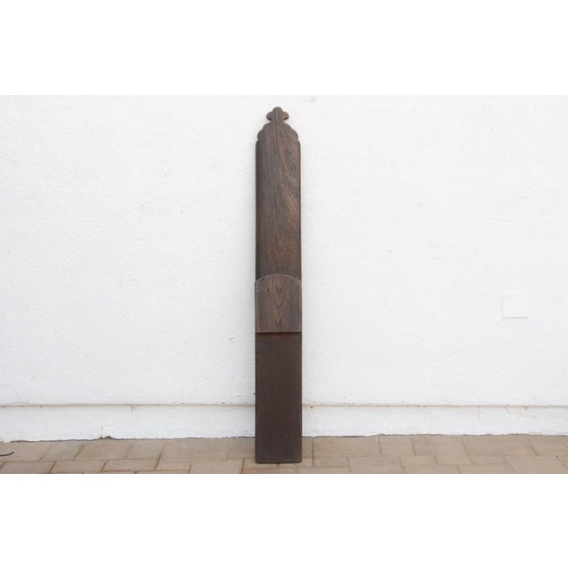 Brown 1960s Indian Folk Art Shrine For Sale - Image 8 of 9