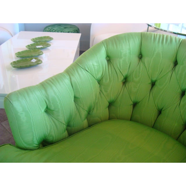 Tufted Salon Chairs A Pair Chairish