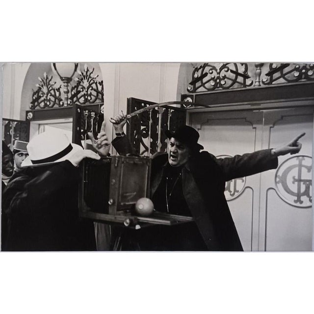 Tazio Secchiaroli Vintage gelatin silver print Amarcord 1974 21 x 32 cm Notes and title on the back Photographer's stamp...