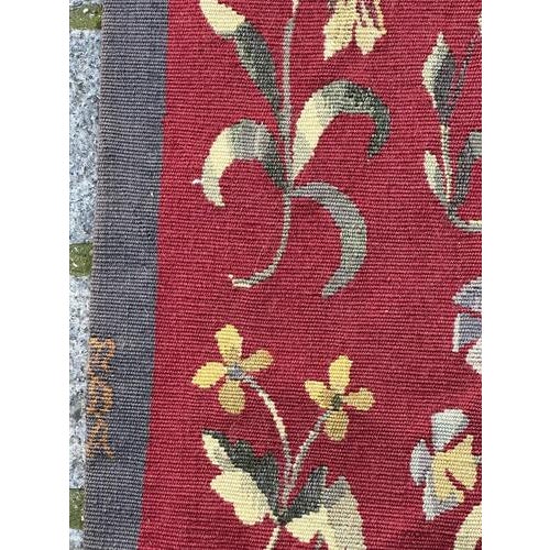 1940s Antique French Handwoven Aubusson Tapestry, 1940s For Sale - Image 5 of 18