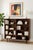 Exquisite Mid Century Modern ROSEWOOD bookcase featuring 8 wide and spacious shelving areas, stunning wood grains...