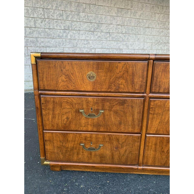 1970s Drexel Heritage Mid Century Modern Accolade II Campaign Low 9