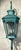 Monumental Coach Style Brass & Bronze Wall Lantern With Verdigris Finish . For Sale - Image 9 of 15
