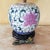 Vintage Chinese Famille Rose Porcelain Ginger Jar Table Lamp – Floral Chinoiserie, 24” For Sale - Image 9 of 18