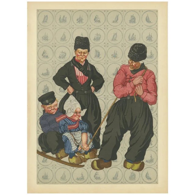 Cheerful Winter Outing, 1932, Paper For Sale - Image 10 of 10