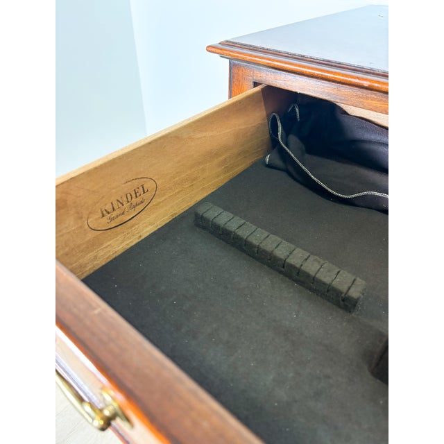 Brown Vintage Kindel Georgian Buffet Sideboard For Sale - Image 8 of 12