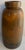 A striking Mid-Century Modern West German ceramic vase featuring a richly textured volcanic "Fat Lava" glaze in warm...
