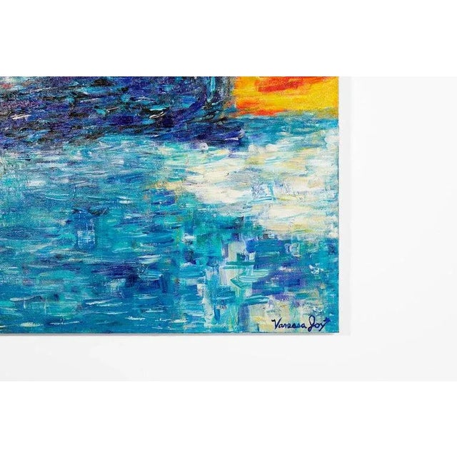 Abstract "Sailing Through" by Vanessa Joy, 2020 For Sale - Image 3 of 10
