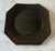 Set of 3 Vintage Handmade Stoneware Octagonal Plate For Sale - Image 4 of 8