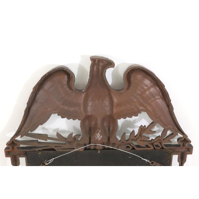 1970s Vintage Federal Bald Eagle Wall Mirror by Burwood Products For Sale - Image 5 of 9