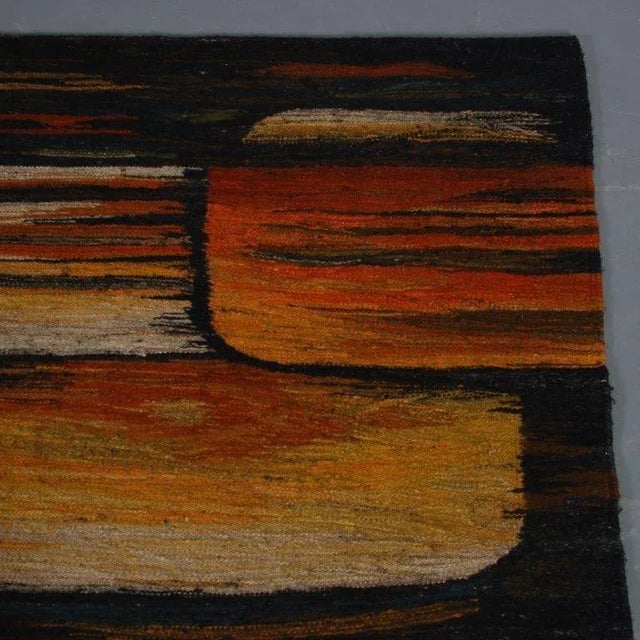 Mid-Century Polish Tapestry, 1950s For Sale - Image 3 of 8