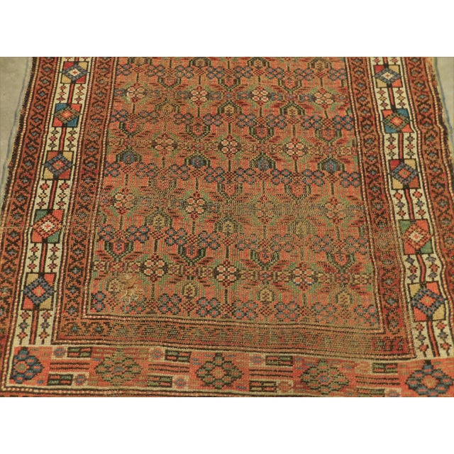 Persian Antique Hand Knotted Persian Sarab Area Rug. 3'3"x 6'7" For Sale - Image 3 of 13