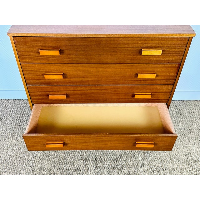 Scandinavian Teak Chest of Drawers, 1960 For Sale - Image 11 of 12