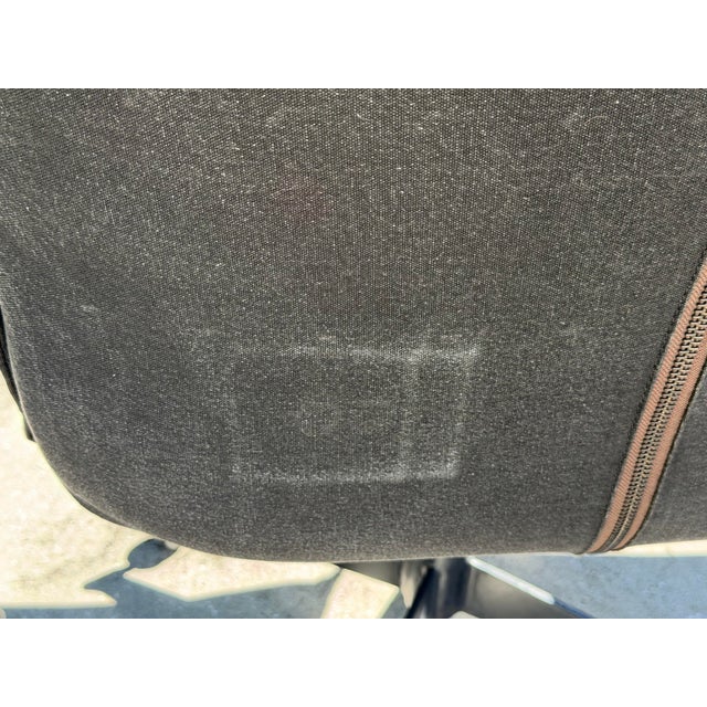 Restoration Hardware Distressed Canvas Swivel Desk Chairs, Set of 3 For Sale - Image 11 of 13