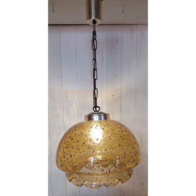 Vintage Hanging Lamp by Marbach Elektronik, 1970s For Sale - Image 9 of 9