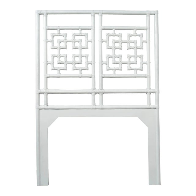 Palm Springs Headboard Twin - White For Sale