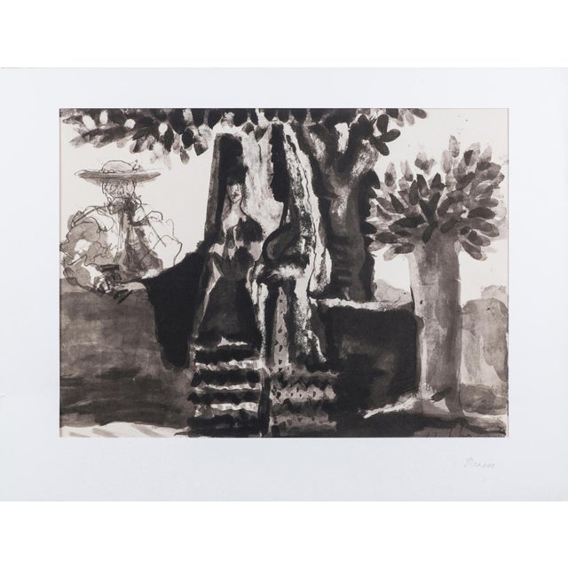 After Pablo Picasso, Women in the Shade, 1960, Lithograph For Sale - Image 5 of 5