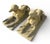 2000 - 2009 Vintage Weathered Reconstituted Stone Greyhound Statues - A Pair For Sale - Image 5 of 7