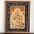 1979 Vintage Persian Tapestry Needlepoint — Framed For Sale - Image 9 of 9