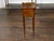 French, 1900s, Walnut Side Table with Carved Tray Top and Four Small Drawers For Sale - Image 9 of 12