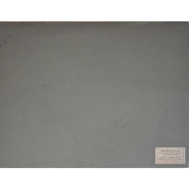 Early 20th Century "Muskateer 28th Foot (Gloucestershire Regiment) 1746" Figurative Watercolor Painting, Framed For Sale - Image 4 of 5