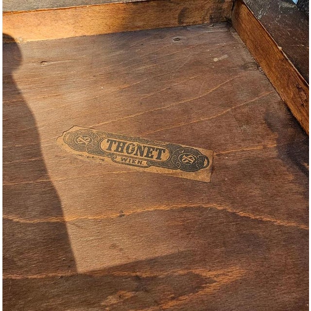 Side Table or Plant Stand by Michael Thonet For Sale - Image 5 of 11