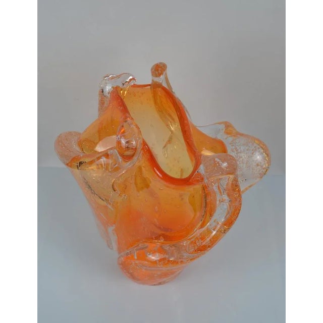 Amorphous Eco-Crystal Vase from BF Glass Studio, 2017 For Sale - Image 3 of 10