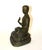 Antique Bronze Tibetan Teacher Tsongkhapa Statue For Sale - Image 12 of 16