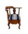 Mid 18th Century American Queen Ann Style Walnut Corner Commode Chair, Circa 1740 For Sale - Image 5 of 13