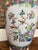 Vintage Hand-Painted Famille Rose Ceramic Vase For Sale - Image 4 of 5