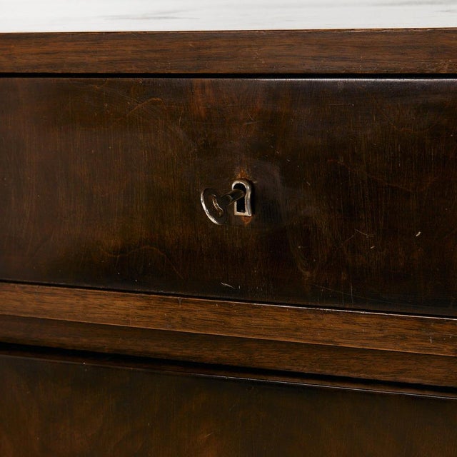 Art Deco Desk and Armchair, 1940s, Set of 2 For Sale - Image 6 of 18